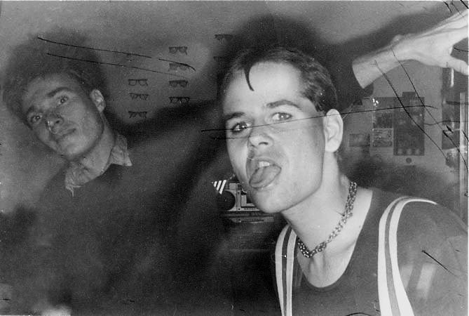 0110Party bei Dagmar 1985 Heiko Röder, Chris