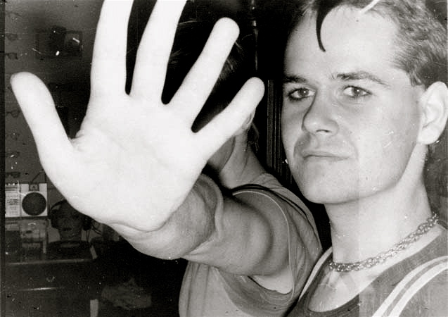 0111Party bei Dagmar 1985 Chris