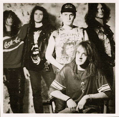 0220Stone,Cold & Crazy, Sylvester 90-91 mit Chris 3. von links