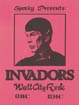 0186Veranstaltungsplakat Invadors 1988